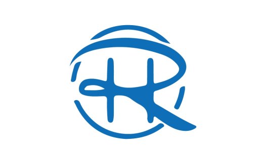 简洁现代的字母R logo设计