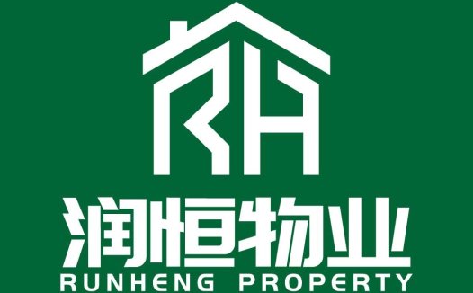 物业logo设计:简约绿色房顶图标