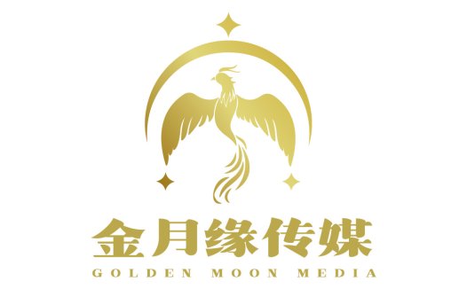 金色凤凰媒体logo设计