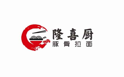 中国风拉面店Logo设计