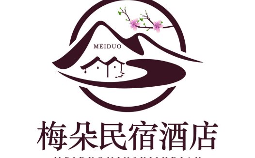 梅朵民宿酒店logo设计