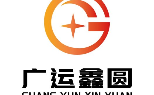 现代简约橙色圆环logo设计