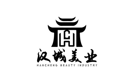 汉城美业logo设计