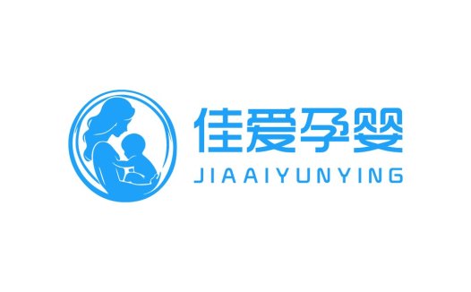 母爱母婴护理logo设计