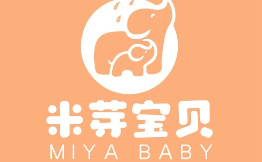 母婴品牌logo设计:米芽宝贝