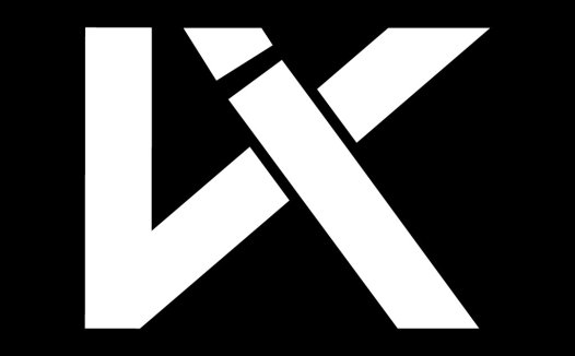 极简主义字母K logo设计