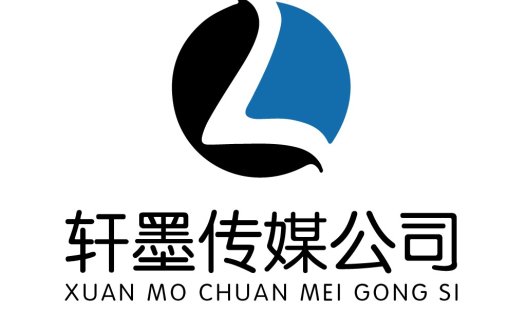 现代简约风格的传媒公司logo设计