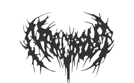 抽象刺状logo设计