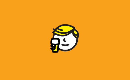 简约啤酒文化logo设计