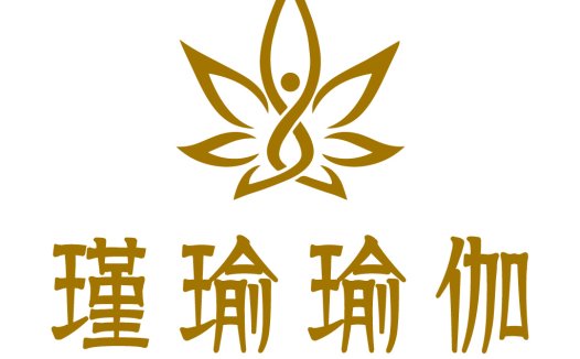 简洁优雅的瑜伽品牌logo设计