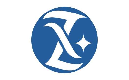 现代简洁蓝色星形logo设计