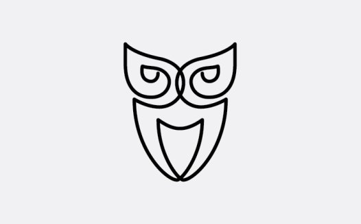 猫头鹰logo设计:智慧与神秘的象征