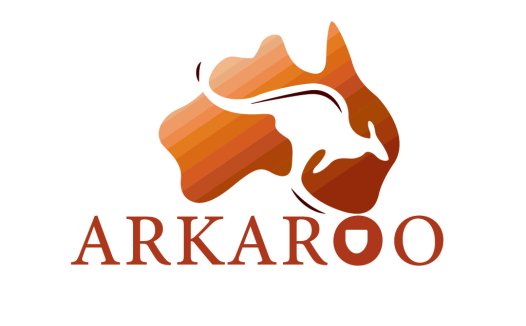 ARCARO Logo设计 - 独特的袋鼠头像标志