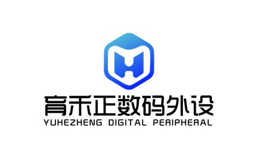 现代科技感数字设备logo设计
