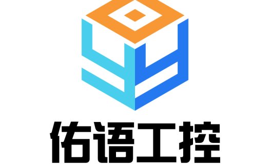 现代科技感Logo设计:蓝色与橙色的完美结合