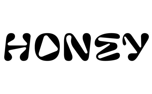 Honey Logo设计:简洁现代字体