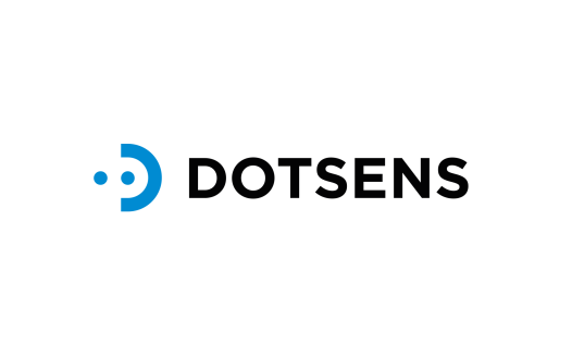 简洁现代的DOTSSENS LOGO设计