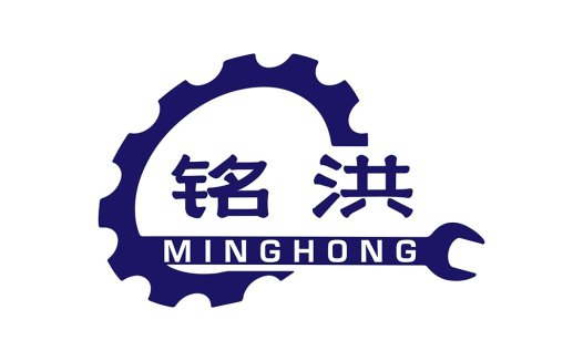 齿轮与扳手结合的机械logo设计