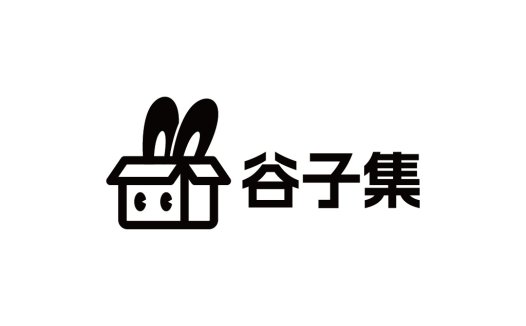 简约兔子头像与房子结合的logo设计
