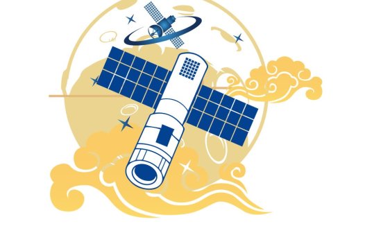 卫星通信logo设计