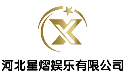 豪华金色X形标志设计