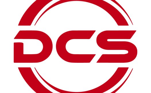 DCS logo设计:现代简洁标识