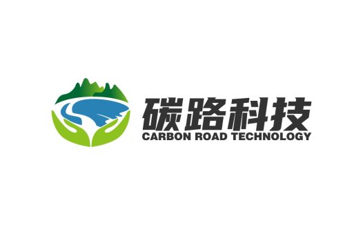 碳路科技logo设计:绿色科技与环保理念