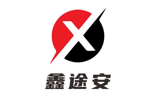 现代简约红色X标志设计