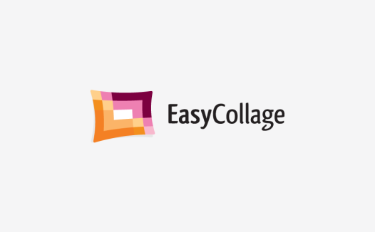 EasyCollage Logo设计:简洁创意拼接图标