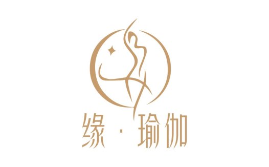 简约优雅瑜伽logo设计