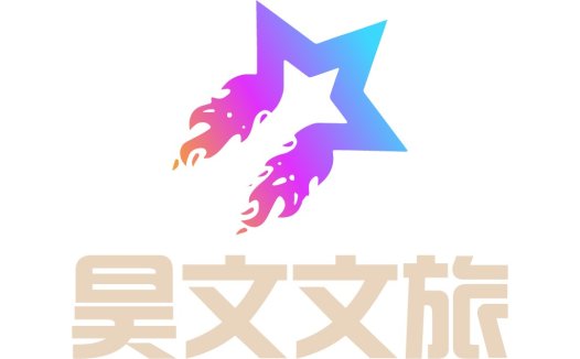 炫酷渐变火焰字母M logo设计
