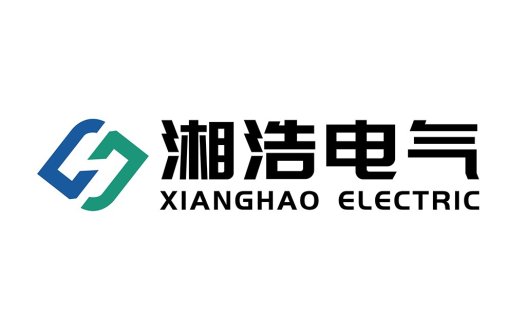 现代简约电气公司logo设计