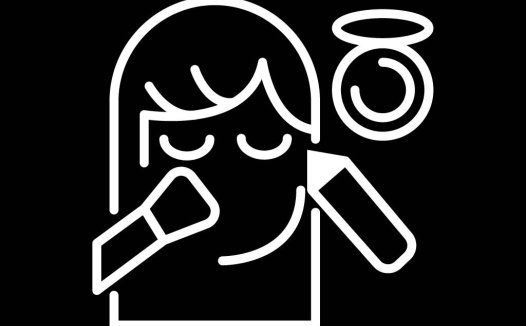 天使歌唱家logo设计