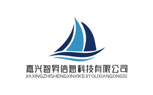 简洁现代帆船logo设计
