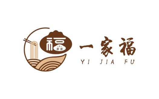 福福一家logo设计
