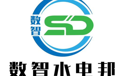 数字智慧水电气邦logo设计