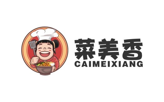 创意卡通厨师logo设计