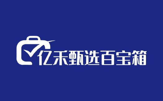 亿禾甄选选百宝箱箱logo设计