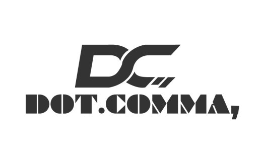 简洁现代的DC字母logo设计