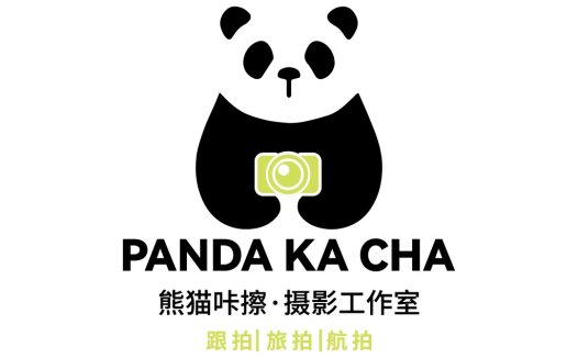 熊猫摄影工作室logo设计