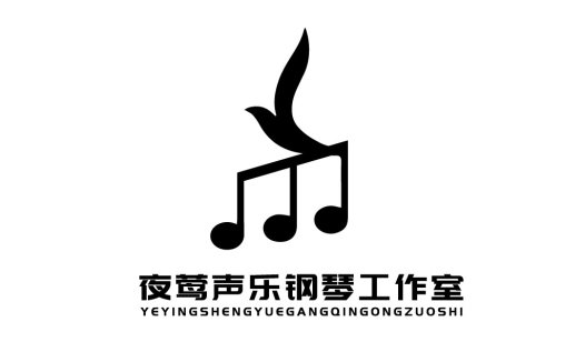 音乐之声钢琴工作室logo设计