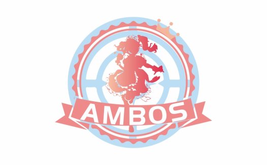 AMBOBOS logo设计:优雅女性皇冠徽章