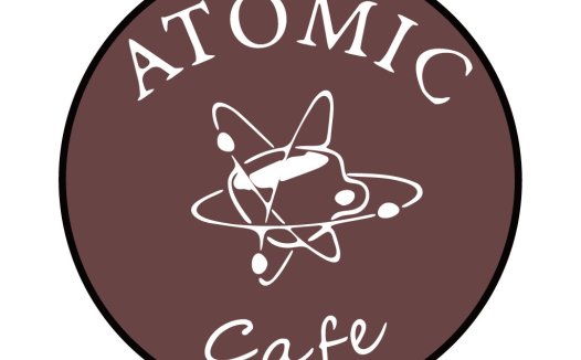 原子咖啡馆Logo设计