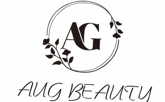 AG Logo设计:优雅花卉与艺术字体的完美结合