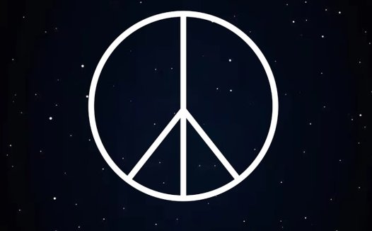 简约和平标志logo设计