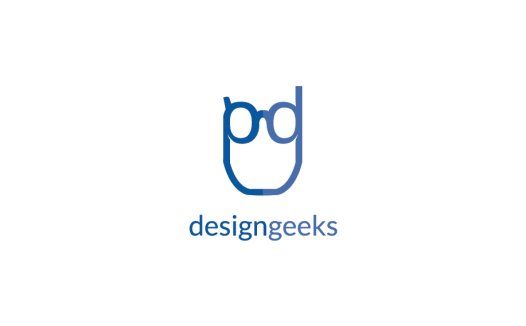 极简风格的鼠标logo设计