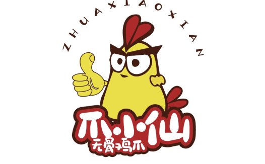 卡通鸡形象logo设计