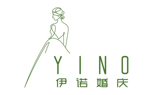 简约线条人物婚礼logo设计