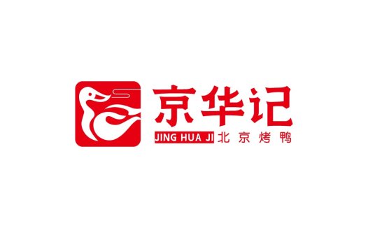 京华记北京烤鸭logo设计