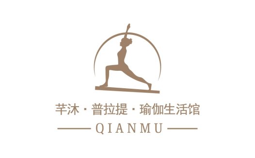 瑜伽生活馆logo设计